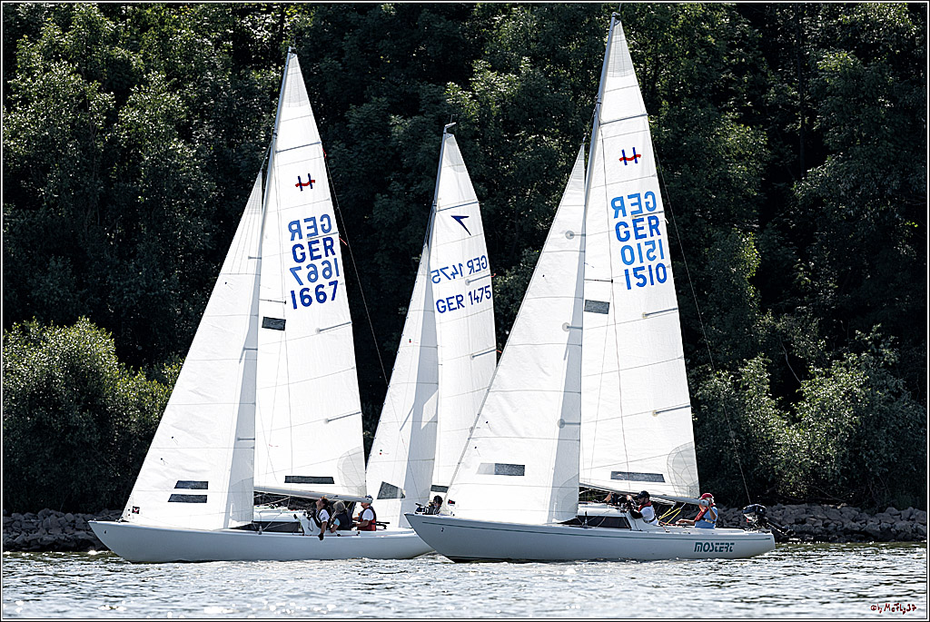 100 Jahre Rheinwoche 2022 - 1. Wettfahrt Porz - Hitdorf, 03.06.2022,